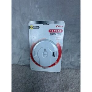 Kidde 10 Year Worry Free Smoke Alarm Sealed Lithium Battery No Battery Changes